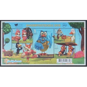 NVPH -  3694, Blok (Nederland), Uitgegeven in het jaar:  2018, Postfris (MNH)