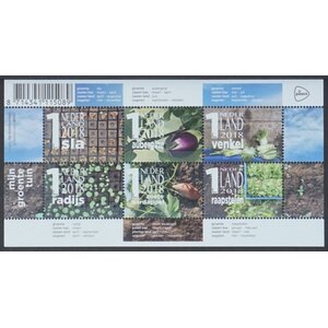 NVPH -  3696, Blok (Nederland), Uitgegeven in het jaar:  2018, Postfris (MNH)