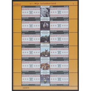 NVPH -  2066, Feuillet (Pays-Bas), Émis de l'année:  2002, Oblitéré (U)