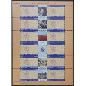 NVPH -  2071, Sheetlet (Netherlands), Issued in the year:  2002, Mint Not Hinghed (MNH)
