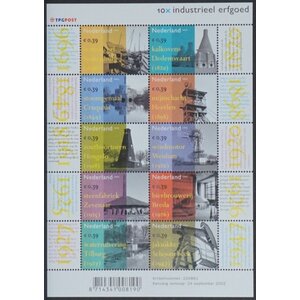 NVPH -  2104-2113, Sheetlets (Netherlands), Issued in the year:  2002, Used (U)