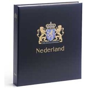 Album - Overseas Territory Parts Netherlands - Part   I - type DeLuxe - incl. slipcase and without sheets - Blue - Davo (2 Holes)