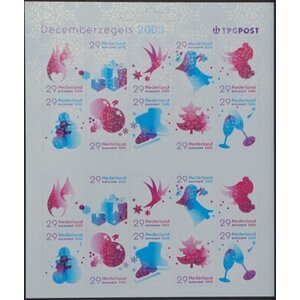 NVPH -  2371-2380, Velletjes (Nederland), Uitgegeven in het jaar:  2005, Gestempeld (U)