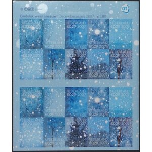 NVPH -  2530-2539,a, Sheetlets (Netherlands), Issued in the year:  2007, Mint Not Hinghed (MNH) -