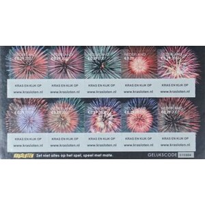 NVPH -  2540-2549.½, Feuillets (Pays-Bas), Émis de l'année:  2007, Neuf sans Charnière (MNH)