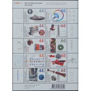NVPH -  2697-2706, Sheetlets (Netherlands), Issued in the year:  2010, Mint Not Hinghed (MNH)