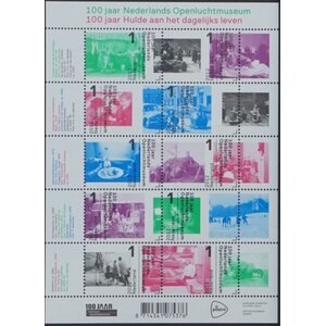 NVPH -  2915-2924, Feuillets (Pays-Bas), Émis de l'année:  2012, Oblitéré (U)