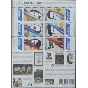 NVPH -  2967-2972.a, Velletjes (Nederland), Uitgegeven in het jaar:  2012, Gestempeld (U)