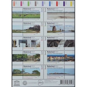 NVPH -  3209-3218, Feuillets (Pays-Bas), Émis de l'année:  2014, Oblitéré (U)