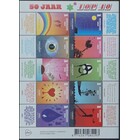 NVPH -  3259-3268, Sheetlets (Netherlands), Issued in the year:  2015, Used (U)