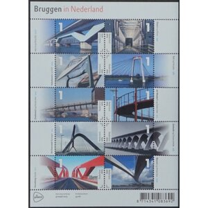 NVPH -  3275-3284, Kleinbögen (Niederlande), Ausgegeben im Jahr:  2015, Gestempelt (U)