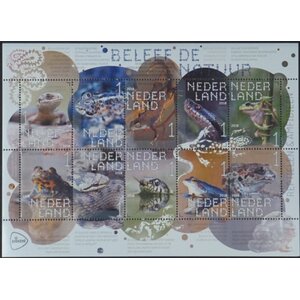 NVPH: 3601-3610 - Pays-Bas - Feuillet