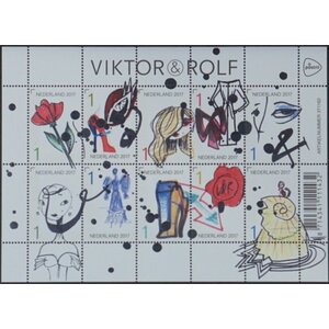 NVPH: 3566-3575 - Niederlande - Kleinbogen