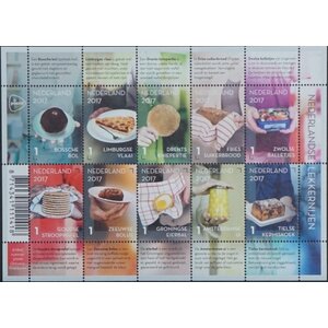 NVPH: 3540-3549 - Niederlande - Kleinbogen