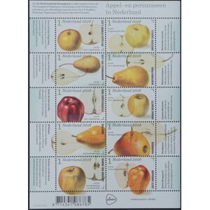 NVPH -  3431-3440, Kleinbögen (Niederlande), Ausgegeben im Jahr:  2016, Postfrisch (MNH)