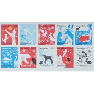 NVPH -  3363-3372.½, Kleinbögen (Niederlande), Ausgegeben im Jahr:  2015, Postfrisch (MNH) - PostNL
