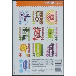 NVPH: 2550-2559 - Netherlands - Sheetlet