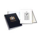 Album -  New Dutch Design (bl/n), Année 2025 - Partie NDD - type DeLuxe - feuilles et boite de protection - Bleu - Davo (2 Trous)