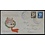 NVPH - E    3, First Day Cover, Issued in the year:  1950, Addressed (A) - Closed flap (CF)