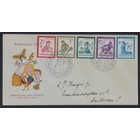 NVPH _ FDC    E.4, First Day Cover, Issued in the year:  1950, Addressed (A) - Closed flap (CF)