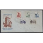 NVPH - E    5, Couverture Premier Jour (Pays-Bas), Émis de l'année:  1951, Adressée (A) - Rabat fermé (CF)