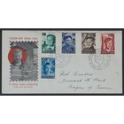 NVPH - , Couverture Premier Jour (Pays-Bas), Émis de l'année:  1951, Adressée (A) - Rabat fermé (CF)