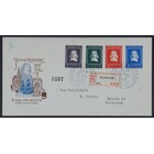 NVPH - E    7, First Day Cover, Issued in the year:  1952, Addressed (A) - Open flap (OF)