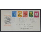 NVPH _ FDC    E.9, First Day Cover, Issued in the year:  1952, Addressed (A) - Closed flap (CF)