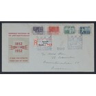 NVPH - E   10, Couverture Premier Jour (Pays-Bas), Émis de l'année:  1952, Adressée (A) - Rabat ouvert (OF)
