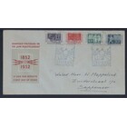 NVPH - E   10, Couvertures Premier Jour, Émis de l'année:  1952, Adressée (A) - Rabat fermé (CF)