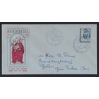 NVPH - E   17, Couverture Premier Jour (Pays-Bas), Émis de l'année:  1954, Adressée (A) - Rabat fermé (CF)