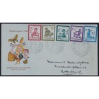 NVPH _ FDC    E.4, Eerste Dag envelop, Uitgegeven in het jaar:  1950, Geadresseerd (A) - Dichte klep (CF)