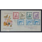 NVPH _ FDC    E.4, First Day Cover, Issued in the year:  1950, Addressed (A) - Top edge opened (TO)