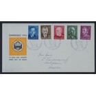 NVPH _ FDC   E.16, Eerste Dag envelop, Uitgegeven in het jaar:  1954, Geadresseerd (A) - Open klep (OF)