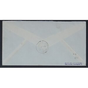 NVPH - E   16, Couverture Premier Jour (Pays-Bas), Émis de l'année:  1954, Adressée (A) - Bord supérieur découpée (TO)