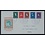 NVPH - E   24, First Day Cover (Netherlands), Issued in the year:  1955, Addressed (A) - Open flap (OF)