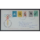 NVPH - E   26, First Day Cover (Netherlands), Issued in the year:  1956, Addressed (A) - Open flap (OF)