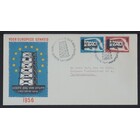 NVPH - E   27, First Day Cover, Issued in the year:  1956, Addressed (A) - Closed flap (CF)