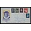 NVPH - E   28, First Day Cover (Netherlands), Issued in the year:  1956, Addressed (A) - Open flap (OF)
