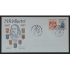 NVPH _ FDC   E.30, Eerste Dag envelop, Uitgegeven in het jaar:  1957, Adres gewist (ERA) - Open klep (OF)