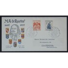 NVPH - , First Day Cover (Netherlands), Issued in the year:  1957, Addressed (A) - Open flap (OF)