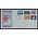 NVPH - E   31, First Day Cover (Netherlands), Issued in the year:  1957, Address erased (ERA) - Open flap (OF)