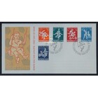 NVPH _ FDC   E.36, Eerste Dag envelop, Uitgegeven in het jaar:  1958, Blanco (UA) - Open klep (OF)