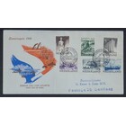 NVPH - E    1, Ersttagsbriefe, Ausgegeben im Jahr:  1950, Adressiert (A) - Attest  - Offene Klappe (OF)