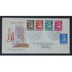 NVPH - E    2, First Day Cover (Netherlands), Issued in the year:  1950, Addressed (A) - Expert certificate - Open flap (OF)