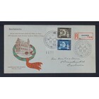 NVPH - E    3, Ersttagsbriefe, Ausgegeben im Jahr:  1950, Adressiert (A) - Attest  - Offene Klappe (OF)