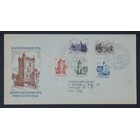 NVPH - E    5, Couverture Premier Jour (Pays-Bas), Émis de l'année:  1951, Adressée (A) - Certificat d’expertise - Rabat fermé (CF)