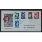 NVPH - E    6, First Day Cover (Netherlands), Issued in the year:  1951, Addressed (A) - Expert certificate - Open flap (OF)