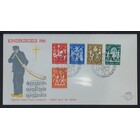 NVPH - E   49, First Day Cover, Issued in the year:  1961, Blank (UA) - Alternative version  - Open flap (OF)