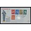 NVPH - E   49, First Day Cover (Netherlands), Issued in the year:  1961, Blank (UA) - Alternative version - Open flap (OF)